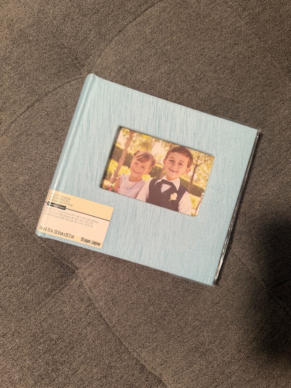 Blue Silky Photo Album by Recollections® from Michaels